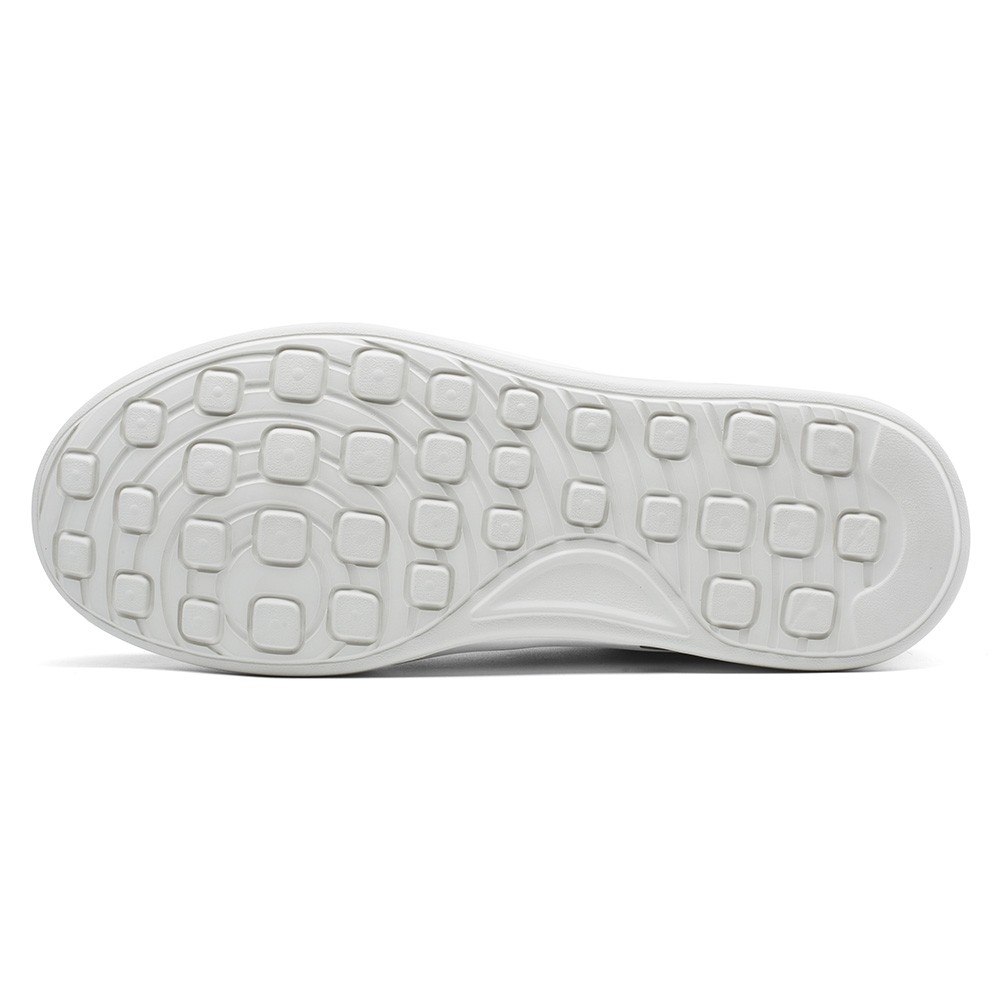 STRIDE Elevator Sports Shoes - Shoes To Increase Men's Height - Men's Elevator White Sneakers 6CM / 2.36 Inches