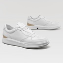 STRIDE Elevator Sports Shoes - Shoes To Increase Men's Height - Men's Elevator White Sneakers 6CM / 2.36 Inches