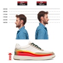 STRIDE Elevator Sports Shoes - Sneakers Increase Height - Beige Men's Casual Sneakers 6CM / 2.36 Inches