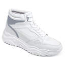STRIDE Height Increasing Sneakers - Mens Sneakers That Make You Taller - High Top Men White Sneakers 10 CM / 3.94 Inches