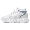 STRIDE Height Increasing Sneakers - Mens Sneakers That Make You Taller - High Top Men White Sneakers 10 CM / 3.94 Inches