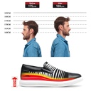 STRIDE Shoes For Men Height - Men Shoes To Look Taller - Black Knit Slip On Sneakers 5 CM / 1.95 Inches