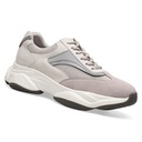 STRIDE Height Increasing Shoes Men Taller Shoes Apricot Chunky Trainers Elevator Sneakers 8CM / 3.15Inches