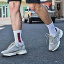 STRIDE Height Increasing Shoes Men Taller Shoes Apricot Chunky Trainers Elevator Sneakers 8CM / 3.15Inches