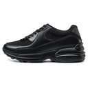 STRIDE Elevator Sneakers - Shoes For Height Increase - Black Breathable Sneakers For Men 8CM / 3.15 Inches