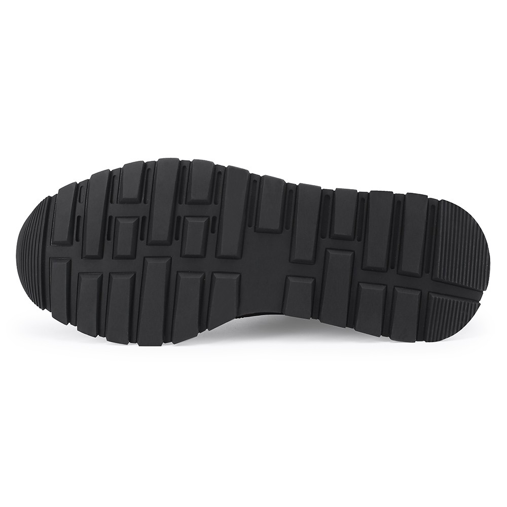 STRIDE - Elevator Shoes For Men - Height Increasing Shoes - Brown Leather Casual Tall Men Shoes - 7CM/2.76 Inches Taller