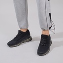 STRIDE Height Increasing Shoes For Men Hidden Heel Trainers Black Knit Sneakers Shoes 7CM / 2.76 Inches Taller