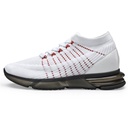 STRIDE Elevator Sneakers - Mens Shoes That Add Height - White Knit Sneakers 7cm / 2.76 Inches