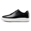 STRIDE Height Enhancing Shoes - Breathable Black Hidden Increasing Sneakers 7CM / 2.76 Inches