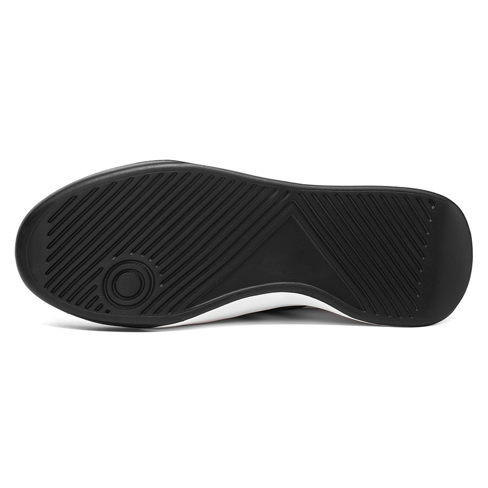 STRIDE Elevator Sneakers - Height Enhancing Shoes - Casual Men White Sneakers 7CM / 2.76 Inches