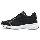 STRIDE Height Increase Sneakers - Breathable Men Black Sneakers That Make You Taller 7CM / 2.76 Inches