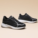 STRIDE Height Increase Sneakers - Breathable Men Black Sneakers That Make You Taller 7CM / 2.76 Inches