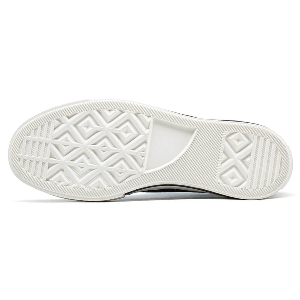STRIDE Elevator Shoes For Women - Height Increasing Shoes For Ladies - Black Canvas Shoes 7 CM / 2.76 Inches
