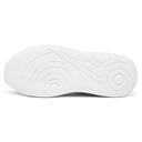 STRIDE Height Increasing Shoes For Ladies - High Heels Wedge Sneakers - White Leather Elevator Shoes For Women 7 CM / 2.76 Inches