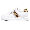 STRIDE Elevator Shoes For Women - Elevator Shoes Sneakers Women - White Wedge Sneakers 7 CM / 2.76 Inches
