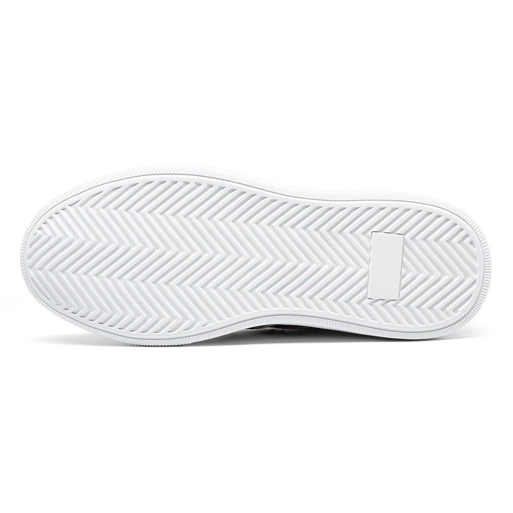 STRIDE Elevator Shoes For Women - Elevator Shoes Sneakers Women - White Wedge Sneakers 7 CM / 2.76 Inches