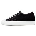 STRIDE Elevator Shoes - Mens Shoes That Make You Taller - Black Canvas Shoes 6 CM / 2.36 Inches