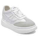 STRIDE Elevator Shoes Sneakers Women - Women Casual Wedge White Sneakers 7CM / 2.76 Inches