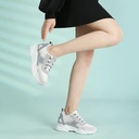 STRIDE Casual Women Height Increasing Wedge Shoes - Platform Sneakers For Women 7CM / 2.76 Inches