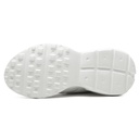 STRIDE Elevator Sneakers For Women - Casual Height Increasing Shoes - White Cowhide Leather Women Sneakers 6cm/ 2.36 Inches