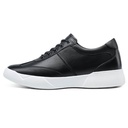 STRIDE Height Increasing Shoes For Men - Shoes That Increase Your Height - Men Black Casual Sneakers 7 CM / 2.76 Inches