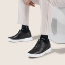 STRIDE Height Increasing Shoes For Men - Shoes That Increase Your Height - Men Black Casual Sneakers 7 CM / 2.76 Inches