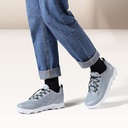 STRIDE Wide Shoes - Height Increasing Hiking Shoes - Shoes To Look Taller - Grey Breathable Sports Shoes For Men 5 CM / 1.95 Inches
