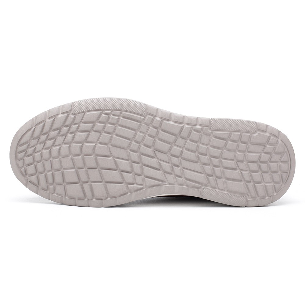 STRIDE Increase Height Shoes - Sneakers Increase Height - Modern Men Leather Sneakers 6 CM / 2.36 Inches