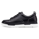 STRIDE Hidden Heel Shoes Mens - Casual Elevator Sneakers - Black Shoes That Make Men Taller 6CM / 2.36 Inches