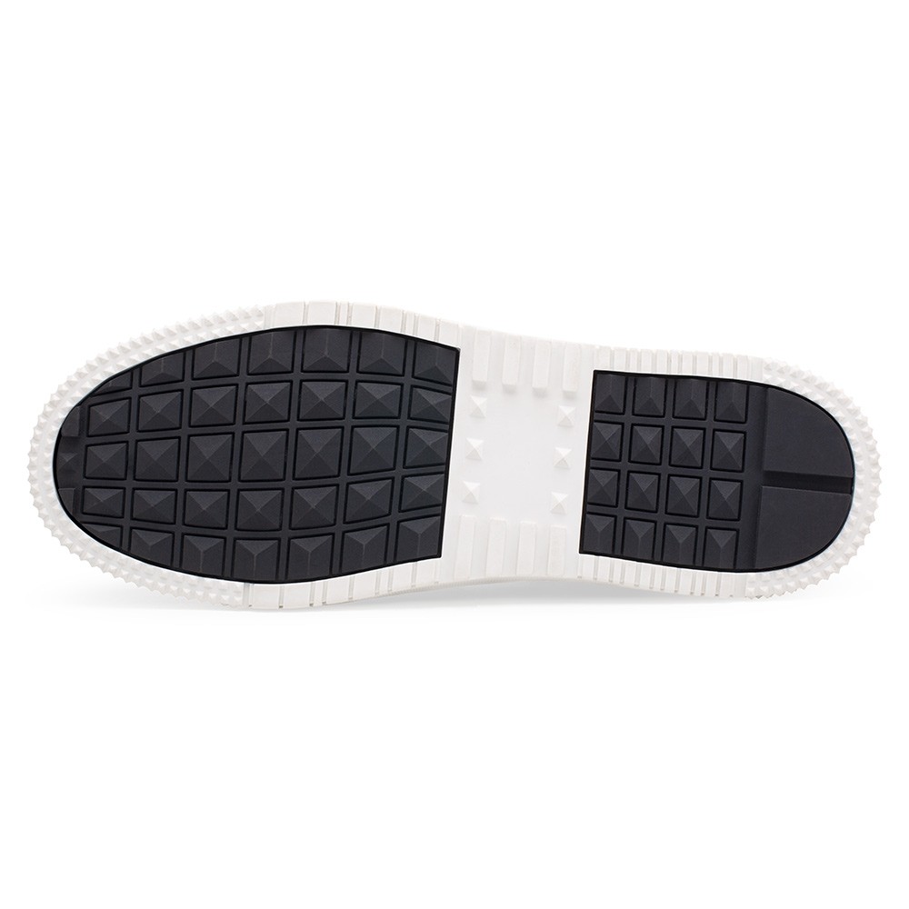 STRIDE Hidden Heel Shoes Mens - Casual Elevator Sneakers - Black Shoes That Make Men Taller 6CM / 2.36 Inches