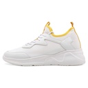 STRIDE Hidden Heel Trainers For Men - Breathable White Mesh Elevator Sneakers 6CM / 2.36 Inches