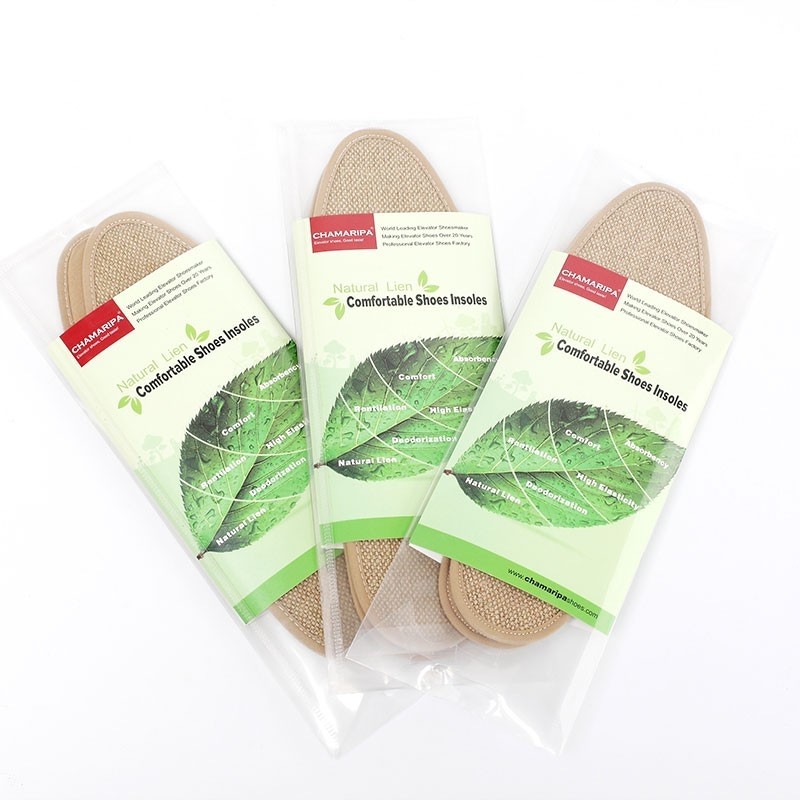 STRIDE Bamboo Charcoal Deodorant Weave Insoles Sweat-Absorbent Shoe Pads For Men Shoes -1 Pair