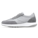 STRIDE Tall Men Shoes - Mens Sneakers That Make You Taller - Gray Suede Leather Sneakers 6 CM / 2.36 Inches