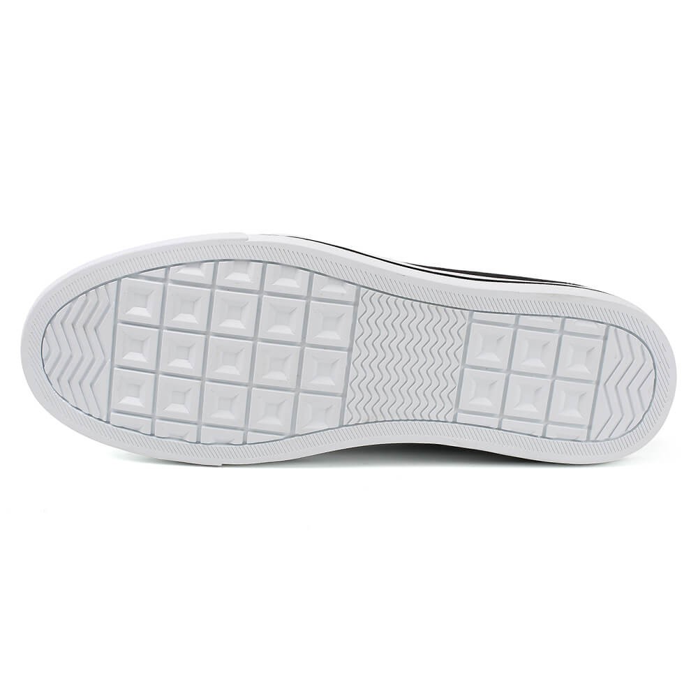 STRIDEClassic Height Increasing Shoes Mens Tall Shoes Board Canvas Athletic Sports Solid Shoes 6CM / 2.36 Inches