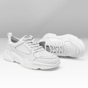 STRIDE Height Increasing Sneakers For Men - Sneakers Increase Height - Men White Sneakers 7 CM / 2.76 Inches