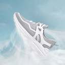 STRIDE Lightweight Elevator Shoes - Gray/White Height Increasing Sneakers For Men 7CM / 2.76 Inches