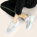 STRIDE Lightweight Elevator Shoes - Gray/White Height Increasing Sneakers For Men 7CM / 2.76 Inches
