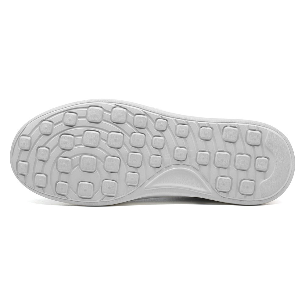 STRIDE Tall Men Shoes - Breathable White Sneakers Increase Height For Men 7CM / 2.76 Inches