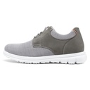 STRIDE Men Elevator Shoes Gray Mesh Casual Shoes For Short Men That Make You 7CM / 2.76 Inches Taller