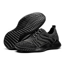 STRIDE Height Increasing Trainers Knit Elevator Sports Shoes Lightweight Men Taller Shoes Gray / Knit 6CM / 2.36 Inches