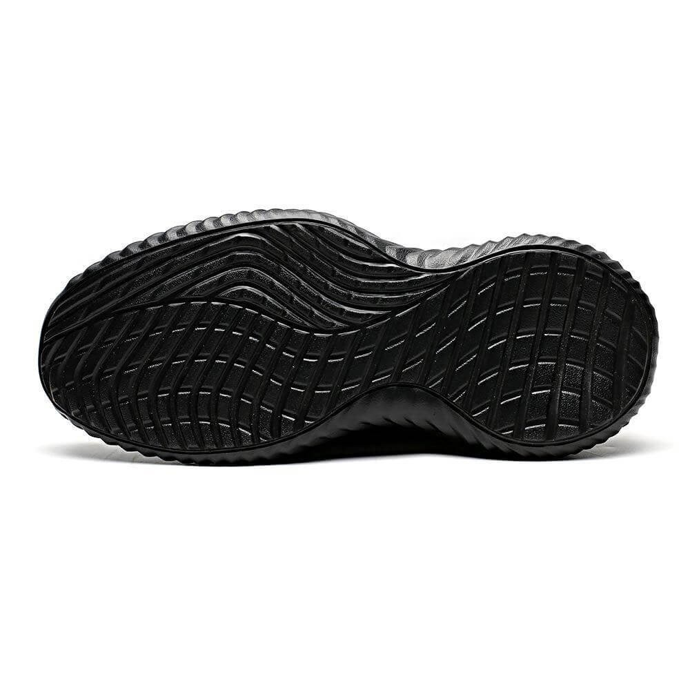 STRIDE Height Increasing Trainers Knit Elevator Sports Shoes Lightweight Men Taller Shoes Gray / Knit 6CM / 2.36 Inches