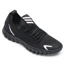 STRIDE Men Elevator Shoes Sneakers - Black Height Increasing Sneakers - Shoes That Make You Taller 6 CM / 2.36 Inches