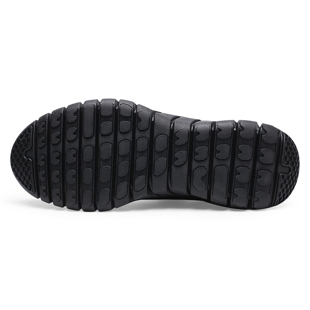 STRIDE Men Elevator Shoes Sneakers - Black Height Increasing Sneakers - Shoes That Make You Taller 6 CM / 2.36 Inches