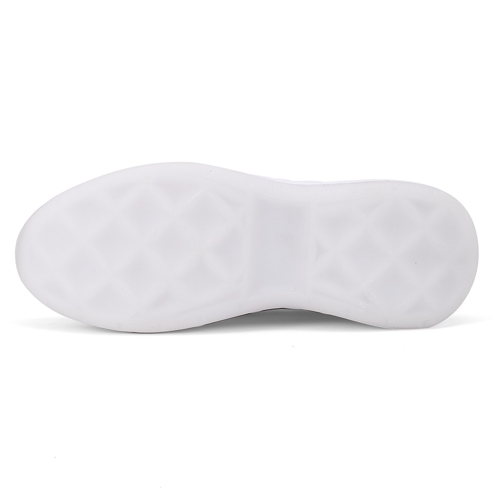 STRIDE Women Height Insoles Sneakers- Calfskin Meta White 8CM / 3.15 Inches Taller