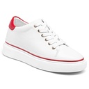 STRIDE Height Increasing Sports Shoes - Elevator Shoes Sneakers Women - White Leather Sneakers 7 CM / 2.76 Inches