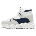 STRIDE Height Increasing Shoes For Men - Shoe Lifts To Increase Height - Men Suede High Top Sneakers 10 CM / 3.94 Inches