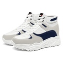 STRIDE Height Increasing Shoes For Men - Shoe Lifts To Increase Height - Men Suede High Top Sneakers 10 CM / 3.94 Inches