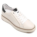 STRIDE Height Increasing Sneakers - Shoe Lifts To Increase Height - Beige Men's Casual Sneakers 6CM / 2.36 Inches