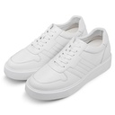 STRIDE Elevator Sneakers - High Increase Shoes - Casual Men White Sneakers 7 CM / 2.76 Inches