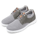 STRIDE Men Elevator Shoes Gray Mesh Casual Shoes For Short Men That Make You 7CM / 2.76 Inches Taller